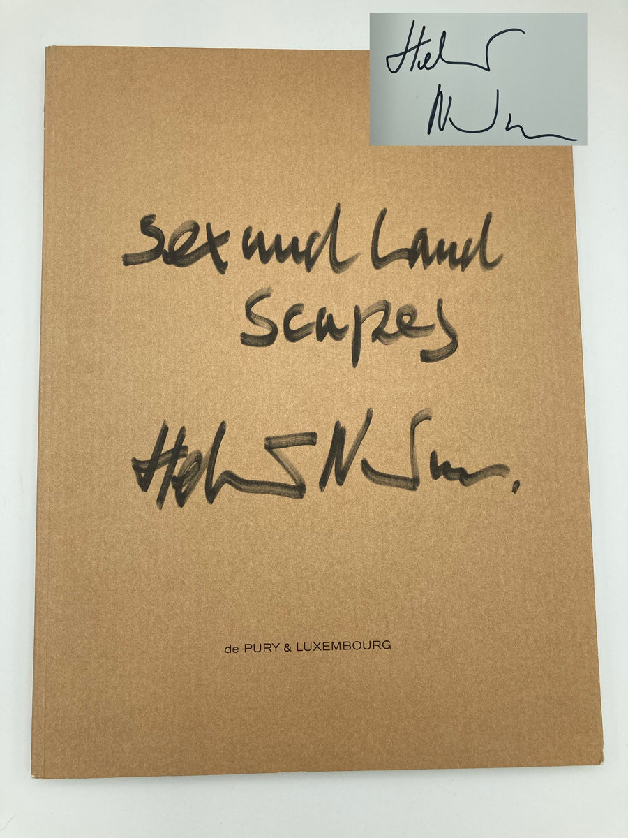 Newton, Helmut. Sex and Landscapes – The Accidental Bookseller