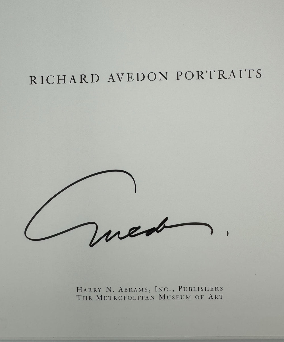 Avedon, Richard. Portraits – The Accidental Bookseller