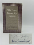 Friedman, Milton; Schwartz, Anna Jacobson. The Great Contraction, 1929-1933