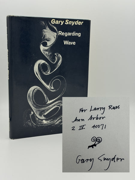 Snyder, Gary.  Regarding Wave