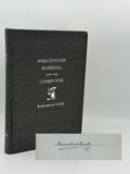 Cook, Earnshaw. Percentage Baseball And The Computer
