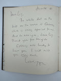 (Maschler, Tom) Ginsberg, Allen. Wales - A Visitation, July 29, 1967