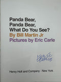 Carle, Eric and Martin, Bill Jr. Panda Bear, Panda Bear, What Do You See?