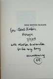 Ginsberg, Allen. Mind Writing Slogans