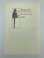 Moser, Barry.  Collection of Pennyroyal Press Ephemera