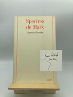 Derrida, Jacques.  Spectres de Marx.