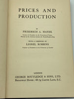 Hayek, Friedrich A.  Prices and Production