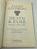 (Ashbery, John; Ferlinghetti, Lawrence; Sanders, Ed) Ginsberg, Allen.  Death & Fame.
