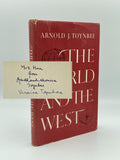 Toynbee, Arnold J.  The World and the West