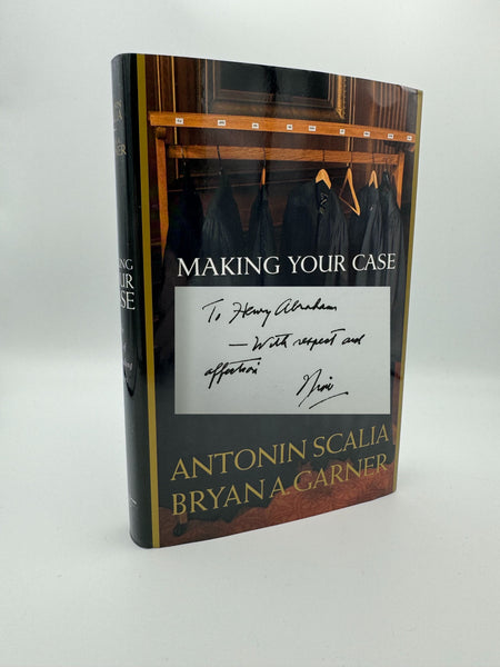 Scalia, Antonin and Garner, Bryan A.  Making Your Case