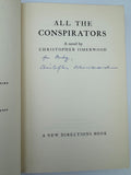 Isherwood, Christopher.  All the Conspirators.