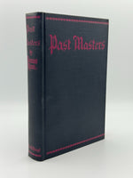 Mann, Thomas. Past Masters and Other Essays