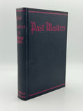Mann, Thomas. Past Masters and Other Essays