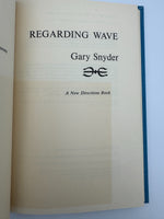 Snyder, Gary.  Regarding Wave