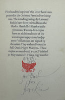 (Baskin, Leonard) A Letter from William Blake
