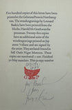 (Baskin, Leonard) A Letter from William Blake