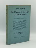 Planck, Max.  The Universe in the Light of Modern Physics