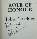 Gardner, John. Role of Honour
