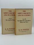 Popper, Karl. The Open Society and Its Enemies. The Spell of Plato; The High Tide of Prophecy: Hegel, Marx and the Aftermath (2 Volumes)
