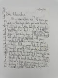 Anger, Kenneth.  Autograph Letter Signed Regarding 9/11