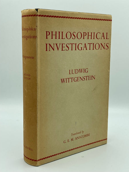 Wittgenstein, Ludwig.  Philosophical Investigations