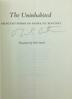 Auster, Paul (translator for Andre du Bouchet).  The Uninhabited