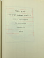(Baskin, Leonard).  Burns, Robert.  The Jolly Beggars.  A Cantata