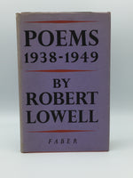Lowell, Robert.  Poems 1938 - 1949