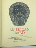 Everson, William.  Whitman, Walt.  American Bard : The Original Preface to Leaves of Grass