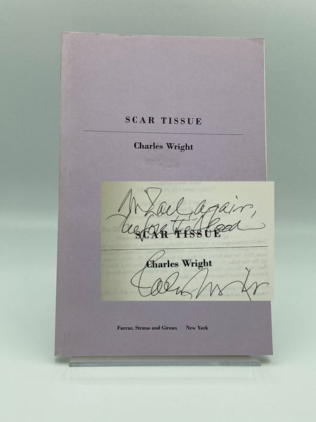 Wright, Charles.  Scar Tissue