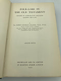 Frazer, James George.  Folk-Lore in the Old Testament: Studies in Comparative Religion Legend and Law