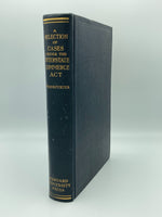 Frankfurter, Felix.  A Selection of Cases Under the Interstate Commerce Act